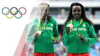 Tirunesh Dibaba My Rio Highlights [upl. by Adieno915]