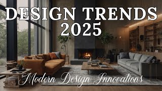 Top 7 Interior Design Trends for 2025  Modern Design Innovations [upl. by Jannery]