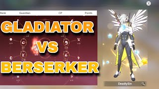 Legend of Neverland Gladiator Class vs Berserker Class Skills Preview  Sustain vs DPS [upl. by Rimaj698]