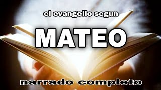 el evangelio según MATEO AUDIOLIBRO narrado completo [upl. by Gnod]