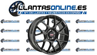 LLANTAS BBS XR NEGRO LLANTASONLINEES [upl. by Elbertine411]