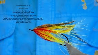 Tying a Floodtide Dee Style Salmon Fly by Davie McPhail [upl. by Annuahs]