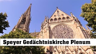 Speyer Gedächtniskirche Vollgeläut Tonaufnahme [upl. by Ydniw]