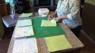 Rag Quilting Made EasyBaby Rag Quilt Video [upl. by Emmery]