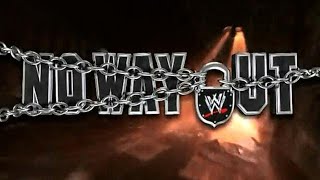 WWE No Way Out 2003 Full Highlights PPV [upl. by Nosnhoj12]