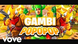 GAMBI  POPOPOP PARODIE FORTNITE [upl. by Benisch998]