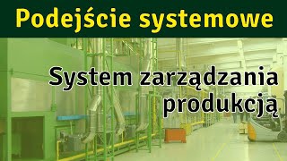 Podejście systemowe 7  system zarządzania produkcją [upl. by Luisa]