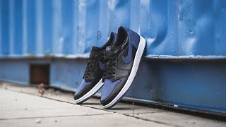 Air Jordan 1 Retro Low OG quotMystic Navyquot Review amp OnFeet [upl. by Liane]