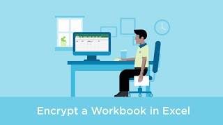 Excel Tutorial  Encrypt a Workbook with a Password [upl. by Ennyletak]