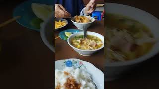 Sarapan soto Lamongan [upl. by Ayatal]