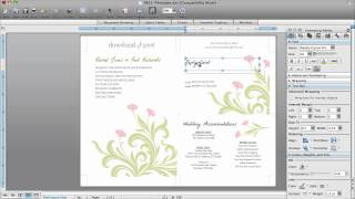 How to Make Wedding Invitations in Microsoft Word [upl. by Acnoib]