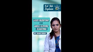 Laser Iridotomy for Angle Closure Glaucoma  Dr Sujani Shroff  Narayana Nethralaya [upl. by O'Connell]