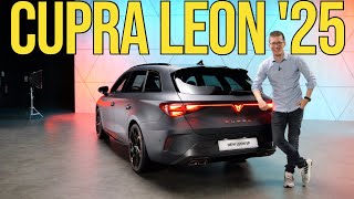 2025 CUPRA Leon Sportstourer Neuer Look neuer Motor und neue Sitze  Autophorie [upl. by Blinni]