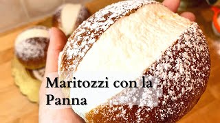 Maritozzi Con la Panna  Ricetta Originale Romana [upl. by Gove106]