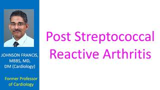 Post Streptococcal Reactive Arthritis [upl. by Nobe227]