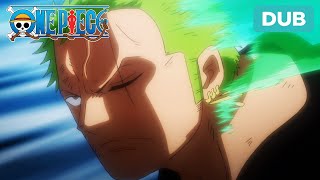 Zoro vs Apoo  DUB  One Piece [upl. by Ahsiem]