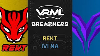 Breachers  REKT vs ivi NA  Season 3 Week 2  VRML [upl. by Siram]