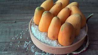 芒果 布丁港式芒果布丁mango pudding with gelatinマンゴープリン粵語中字cc subtitle [upl. by Kloster615]