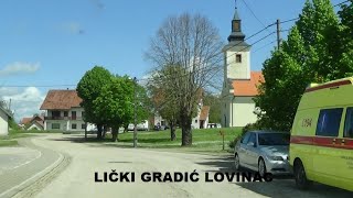 LIČKI GRADIĆ LOVINAC PUN ŽIVOTA [upl. by Esetal]