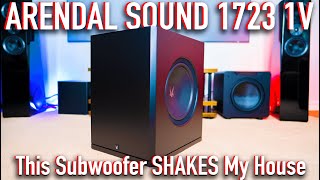 Arendal Sound 1723 1V Subwoofer Unboxing amp Overview  Beauty amp a BEAST [upl. by Cerell]