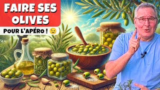 Faites vousmême vos olives pour lapéro  😉 [upl. by Casilde]