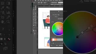 Adobe Illustrator Hızlı Renk Değişimi  Change the color fastly on Adobe Illustrator [upl. by Letnom832]