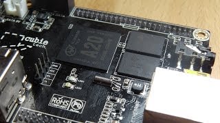 Cubieboard A20 Dev Board Review [upl. by Asnarepse]