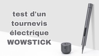 Je teste un tournevis électrique WOWSTICK de chez TOMTOP [upl. by Ydur440]