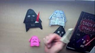 Darth Paper Strikes Back An Origami Yoda Book by Tom Angleberger [upl. by Strickman]