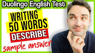 Duolingo English Test WRITING Sample Answer Study Lesson and Practice [upl. by Naneek298]