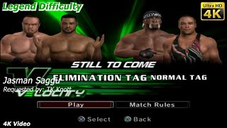 WWE SmackDown vs Raw 2006  Hassan amp Snitsky vs Hollywood Hogan amp Rob Van Dam  Tag Match  TK Knott [upl. by Mariellen]