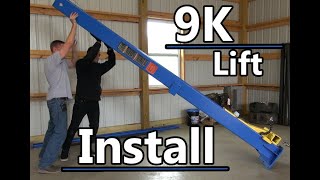 Two Post Lift Installation How To  TP9KACX amp HD2P9000AC [upl. by Belloir198]