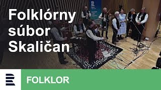 Folklórny súbor Skaličan  Na živú notečku [upl. by Anivas]