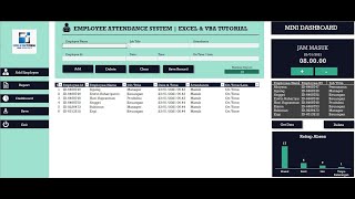 FULL TUTORIAL APLIKASI ABSENSI KARYAWAN PERUSAHAAN [upl. by Adele]