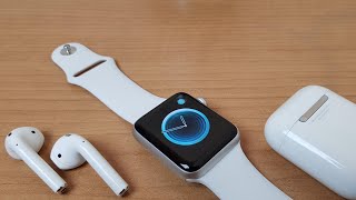 Pair Airpods with Apple Watch  How To [upl. by Gensler]