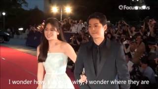 FAN MADE MV Song Joong Ki Song Hye Kyo  My love Westlife Lyric [upl. by Inaliel790]