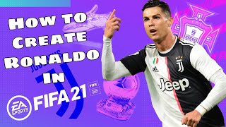 How to Create Ronaldo  FIFA 23 [upl. by Ahtinak]