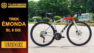 Trek Émonda SL6 di2 Unbox  105 group di2 TUANBIKER UNBOX [upl. by Hulbert511]