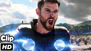 Thor Arrives in Wakanda Scene in Hindi Avengers infinity War Movie Clip HD [upl. by Aborn]