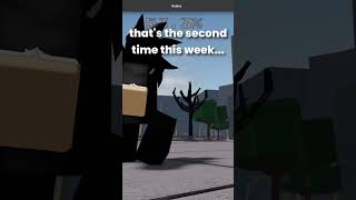 not again bro 😭 roblox robloxmemes weakestdummy [upl. by Nnaylrebmik]