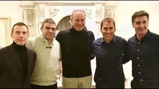 Bertín Osborne con Míchel  Butragueño  Sanchís y Martín Vázquez en Mi casa es la tuya  Opinión [upl. by Waller]