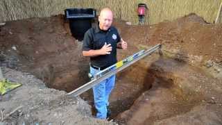 How to build a Fish Pond  Part 4  Pond Excavation 2 of 2 [upl. by Nevag419]