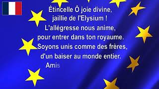 Anthem of Europe French Ode à la Joie US Navy instrumental short version [upl. by Epilihp]