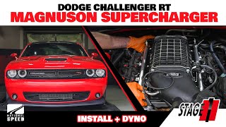 Challenger RT Gains 120 HP  Magnuson Supercharger System [upl. by Asilana483]