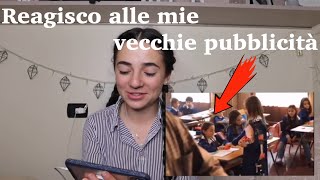 Reagisco alle mie vecchie pubblicità 🎥😂 [upl. by Wolfgram322]