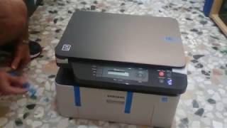 Samsung XpressM2070w unboxing e primo test [upl. by Sybille459]