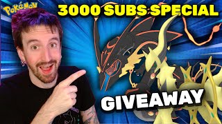 SHINY Pokemon Alert 3K Subscribers Get Ready for a Giveaway [upl. by Erdied]