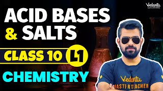 Acid Bases amp Salts Chemistry Chapter 2 Class 10 L1 Shimon Sir  V master Tamil [upl. by Dleifxam]