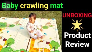 The Best Baby Crawling Mat Keep Baby🥳 Safe and Playful🤩 Waterproof baby play mat 👌 [upl. by Ellinehc939]