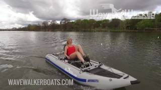 WaveWalker® Boats  The Worlds Fastest Pedal Powered Boats [upl. by Battista]